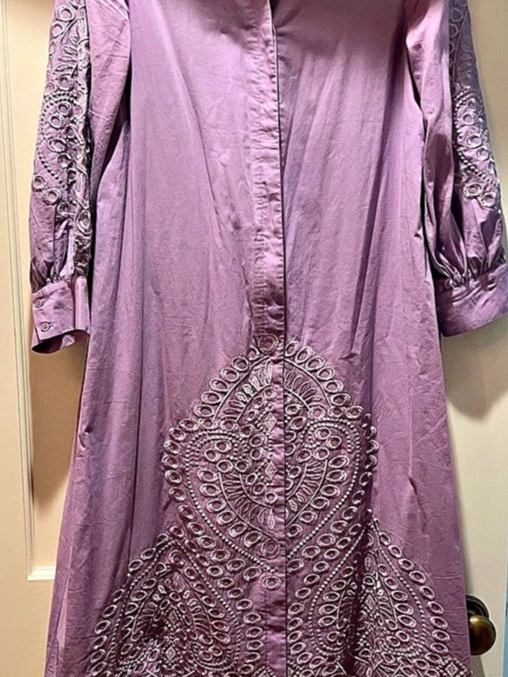 Hyacinth House Dowling Midi Dress Purple XS